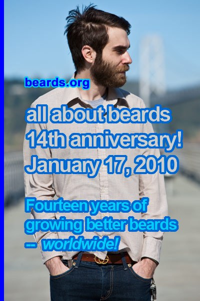 all about beards -- fourteenth anniversary