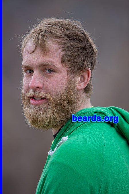 Conner with his powerful beard